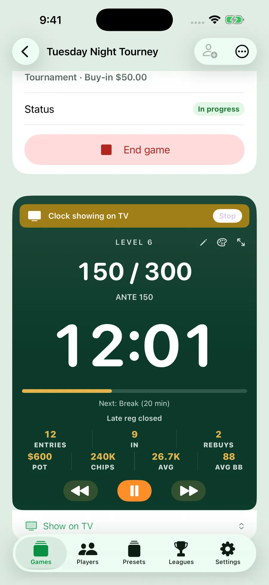 Felt: show the blind clock on a TV via AirPlay or HDMI